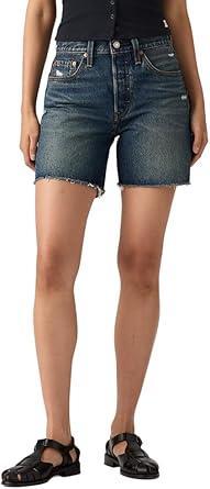 Visit the Levi's Store Levi's Womens 501® Mid-Thigh Shorts
