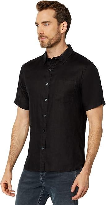 Visit the Vince Store Vince Men's Mini Stripe L/S Crew