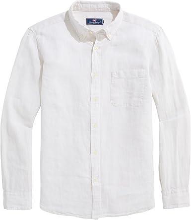 Visit the vineyard vines Store vineyard vines Surfside Solid Linen Shirt